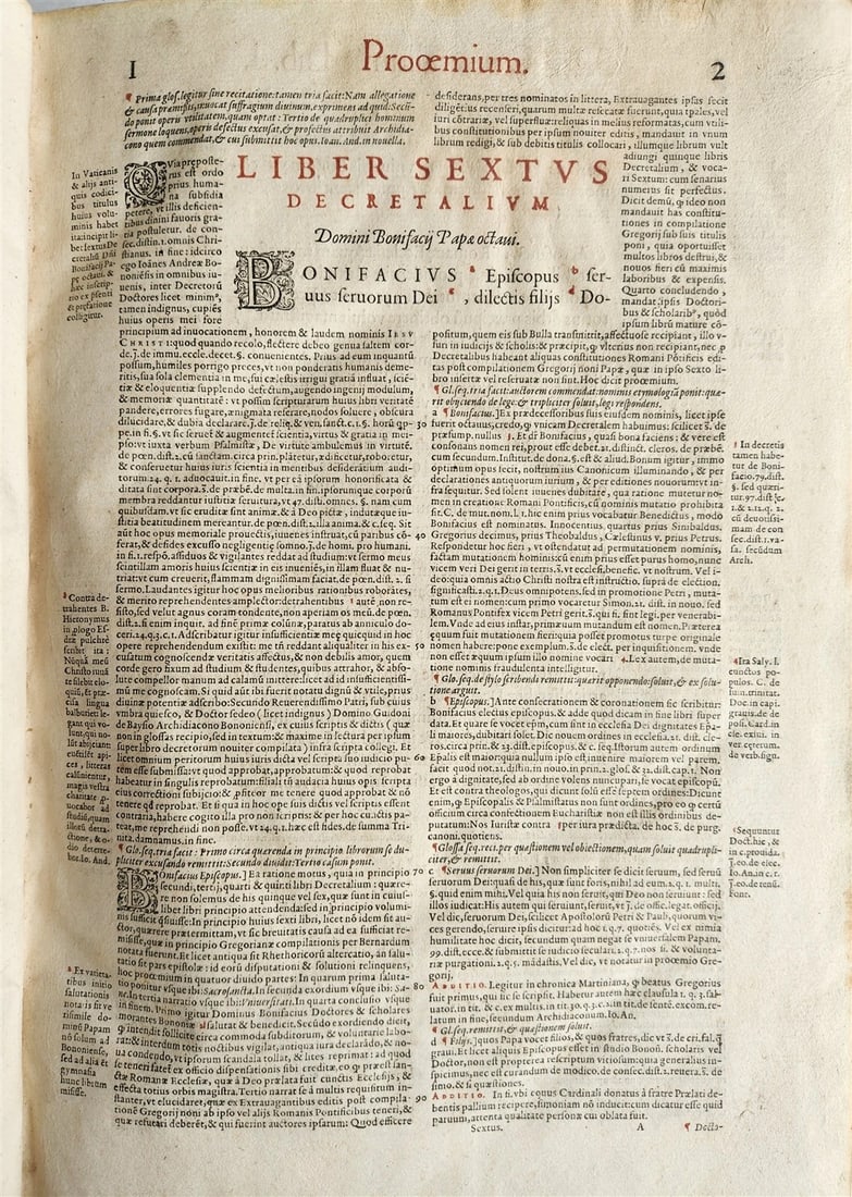 1584 LAW BOOK antique BLIND-TOOLED PIGSKIN BOUND LARGE FOLIO - 14