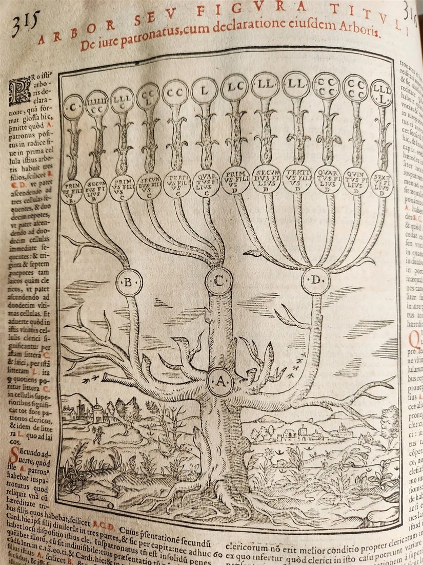 1584 LAW BOOK antique BLIND-TOOLED PIGSKIN BOUND LARGE FOLIO - 6