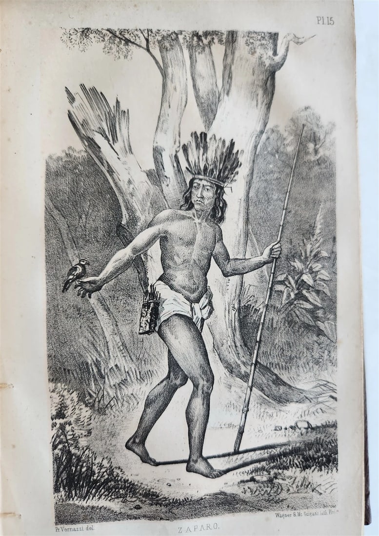 1854 Exploration of Amazon Valley by Lieut Herndon ANTIQUE 2 volumes ILLUSTRATED - 17