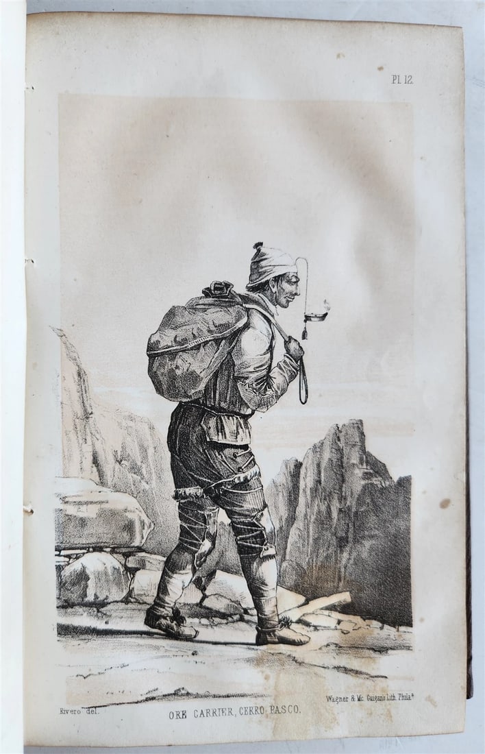 1854 Exploration of Amazon Valley by Lieut Herndon ANTIQUE 2 volumes ILLUSTRATED - 20