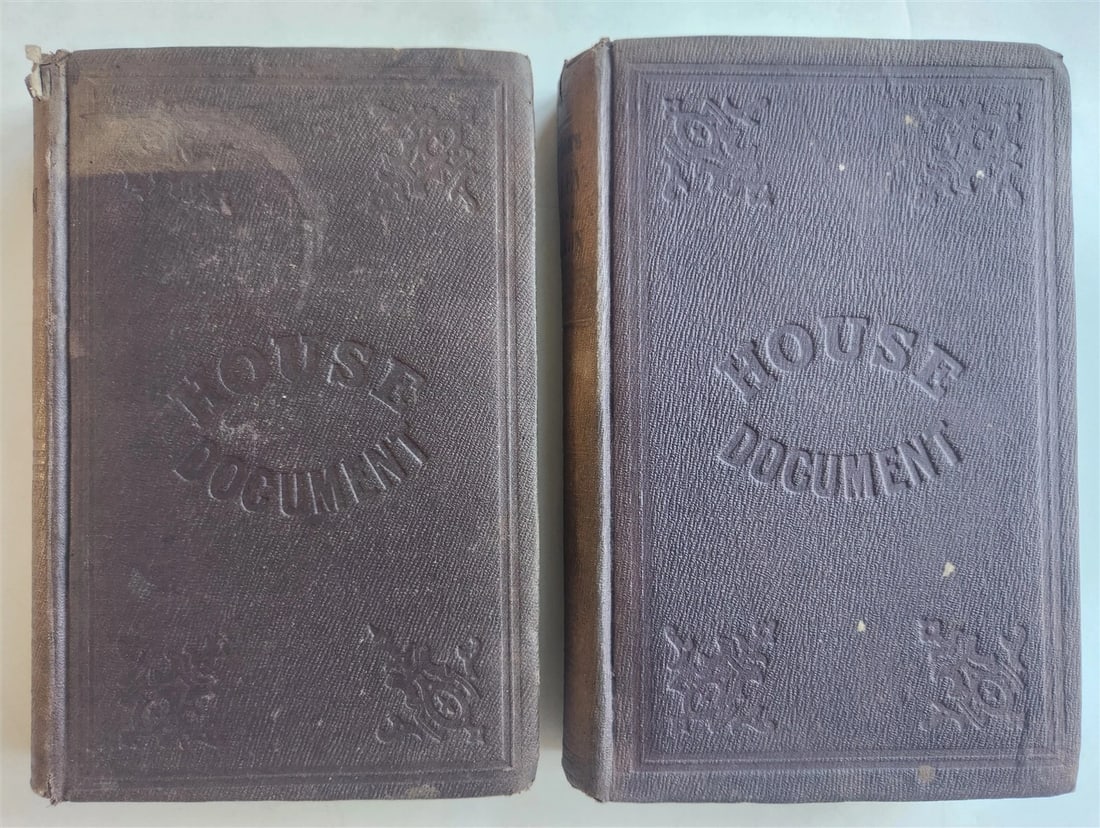 1854 Exploration of Amazon Valley by Lieut Herndon ANTIQUE 2 volumes ILLUSTRATED - 3