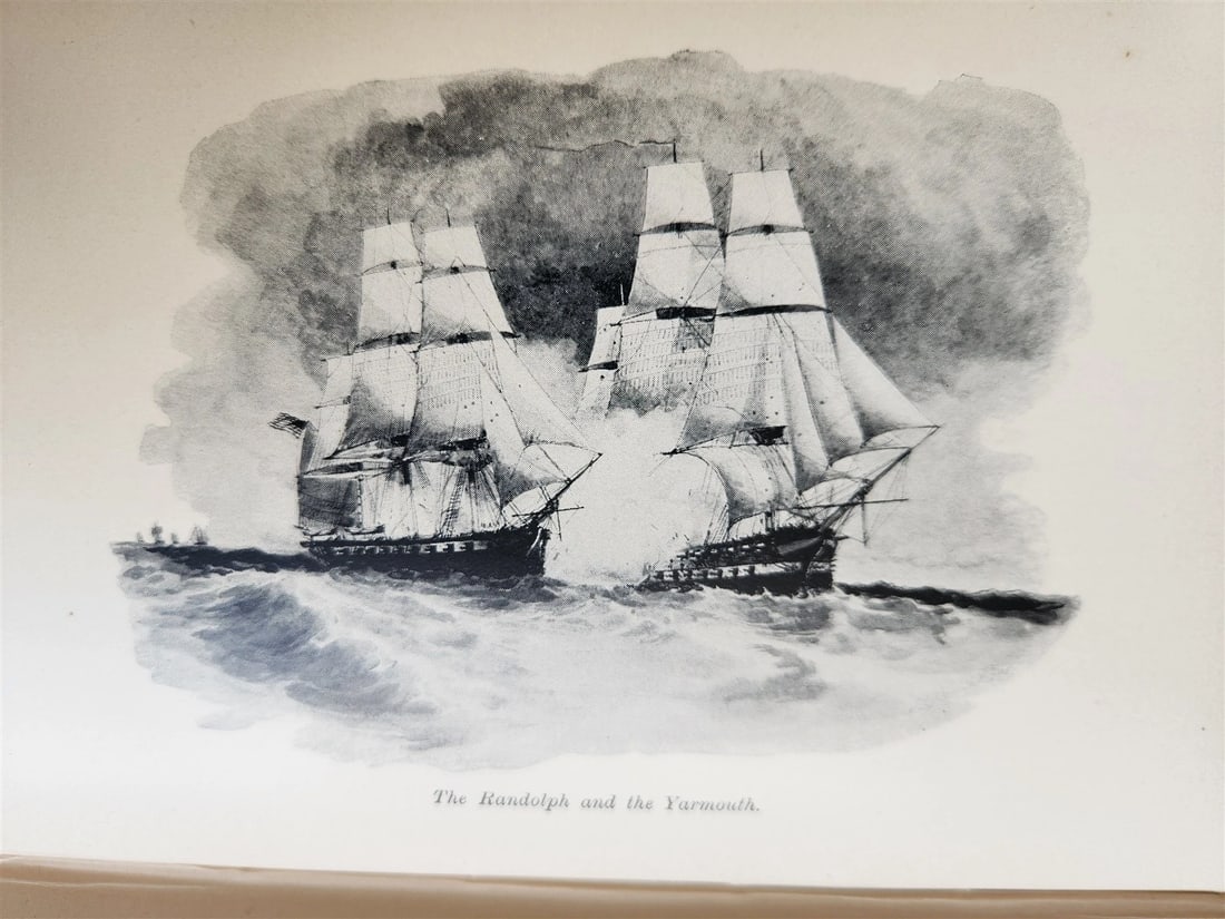 1894 HISTORY of UNITED STATES NAVY by EDGAR MACLAY ANTIQUE 2 vols ILLUSTRATED - 13