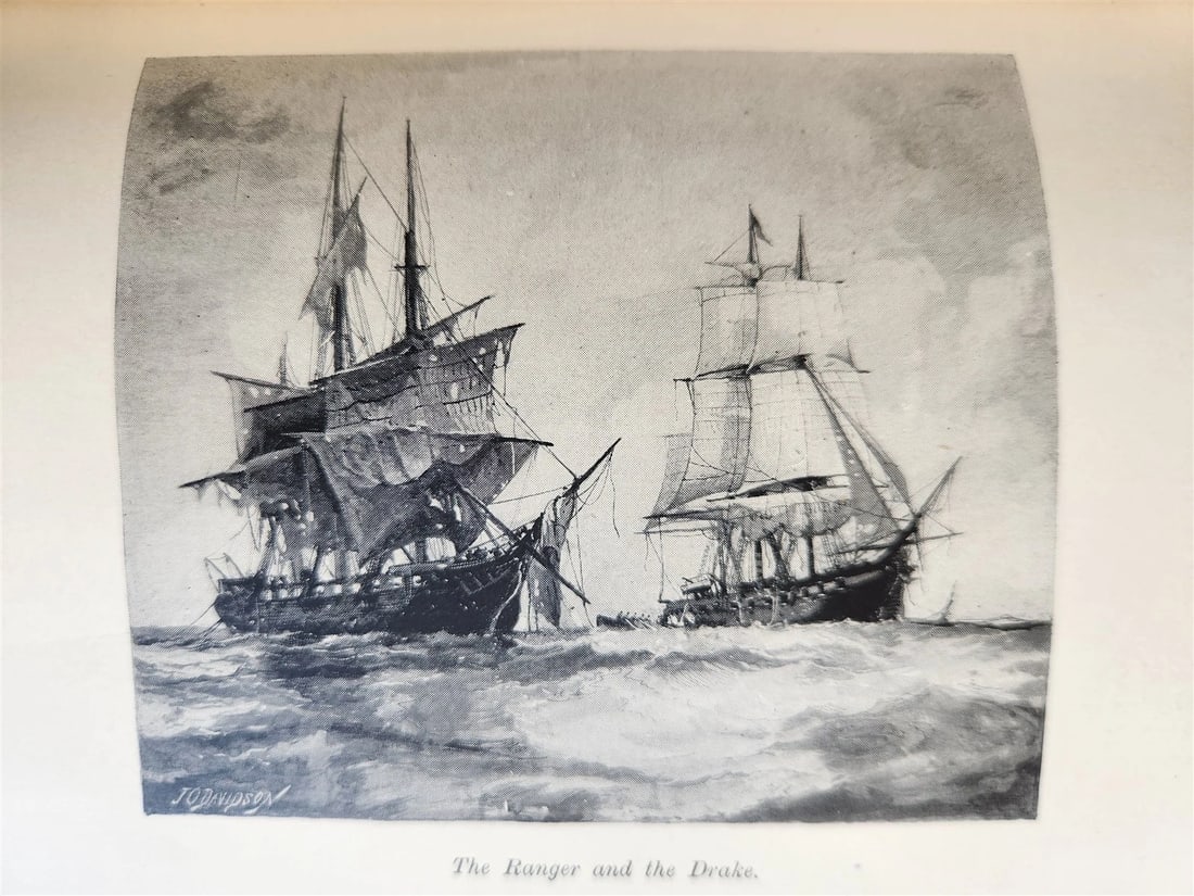 1894 HISTORY of UNITED STATES NAVY by EDGAR MACLAY ANTIQUE 2 vols ILLUSTRATED - 14