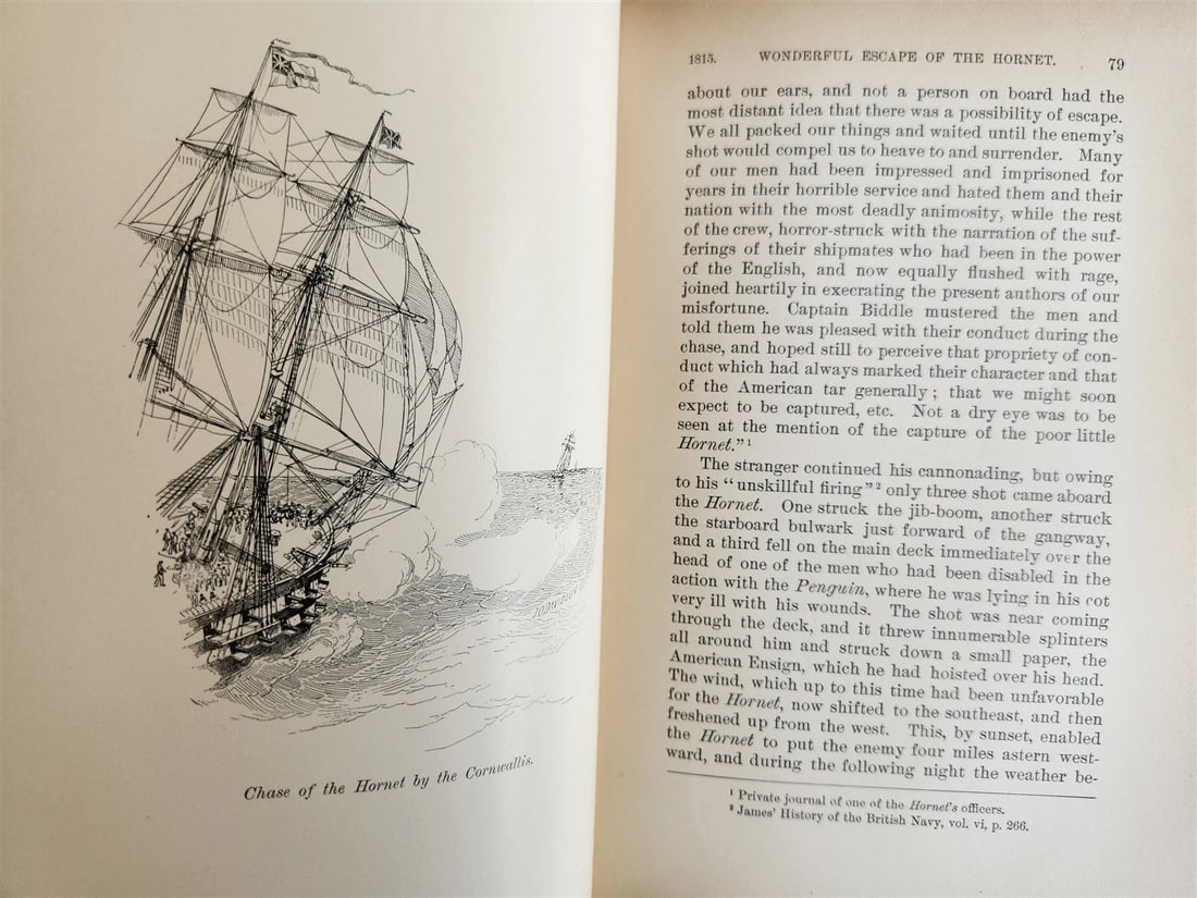 1894 HISTORY of UNITED STATES NAVY by EDGAR MACLAY ANTIQUE 2 vols ILLUSTRATED - 15