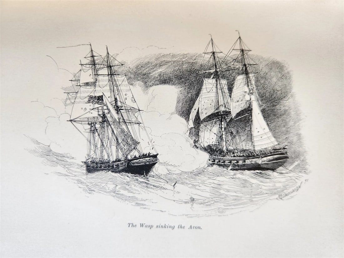 1894 HISTORY of UNITED STATES NAVY by EDGAR MACLAY ANTIQUE 2 vols ILLUSTRATED - 19