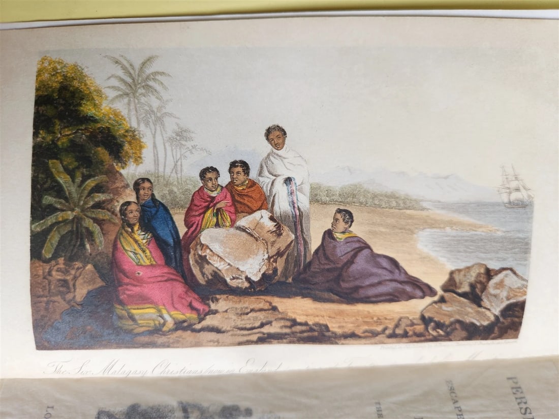 1840 Narrative of the Persecution of the Christians in Madagascar ANTIQUE - 2