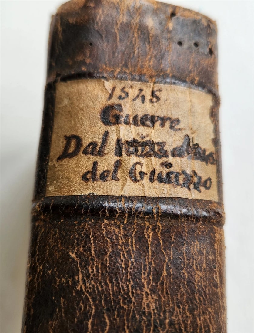 1545 History of events in Italy France Spain Germany & India ANTIQUE 16th cent. - 10