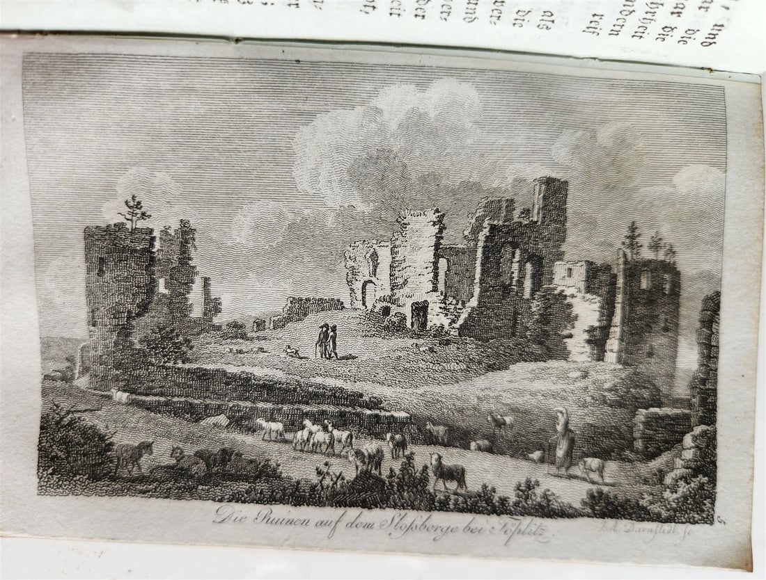 1805 ILLUSTRATED CALENDAR in GERMAN ANTIQUE - 10