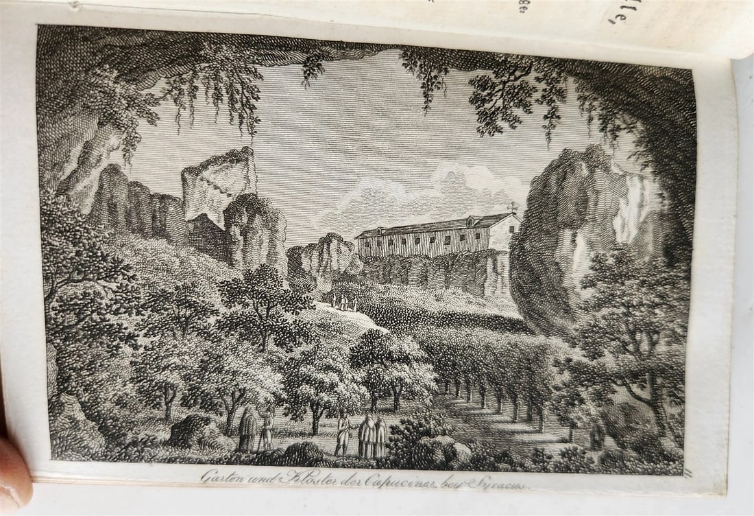 1805 ILLUSTRATED CALENDAR in GERMAN ANTIQUE - 12