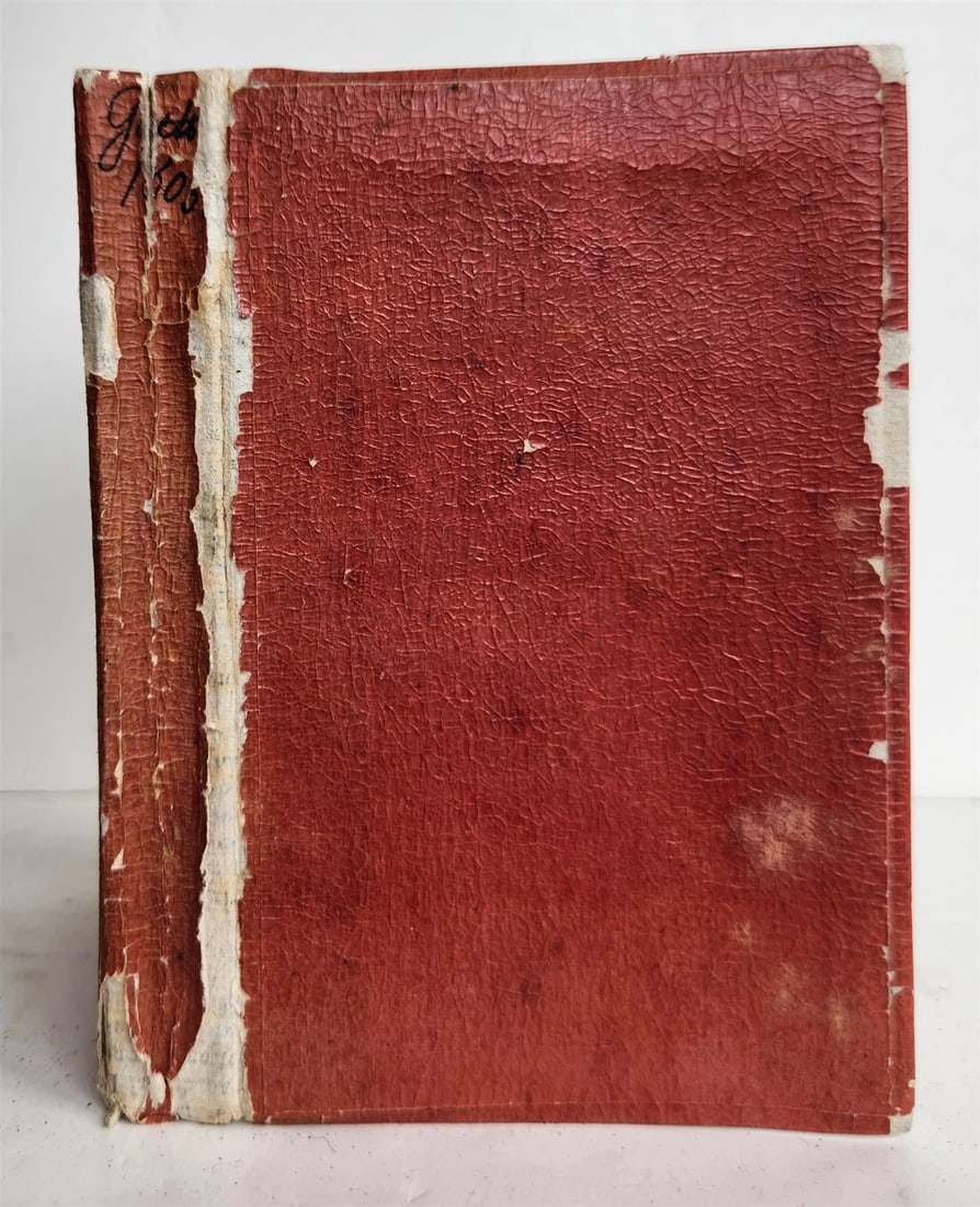 1805 ILLUSTRATED CALENDAR in GERMAN ANTIQUE - 4