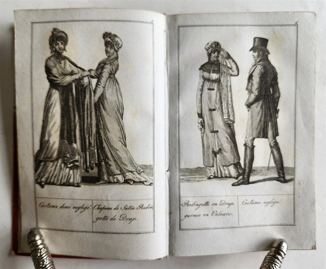 1805 ILLUSTRATED CALENDAR in GERMAN ANTIQUE - 5