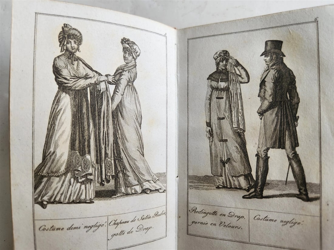1805 ILLUSTRATED CALENDAR in GERMAN ANTIQUE - 7