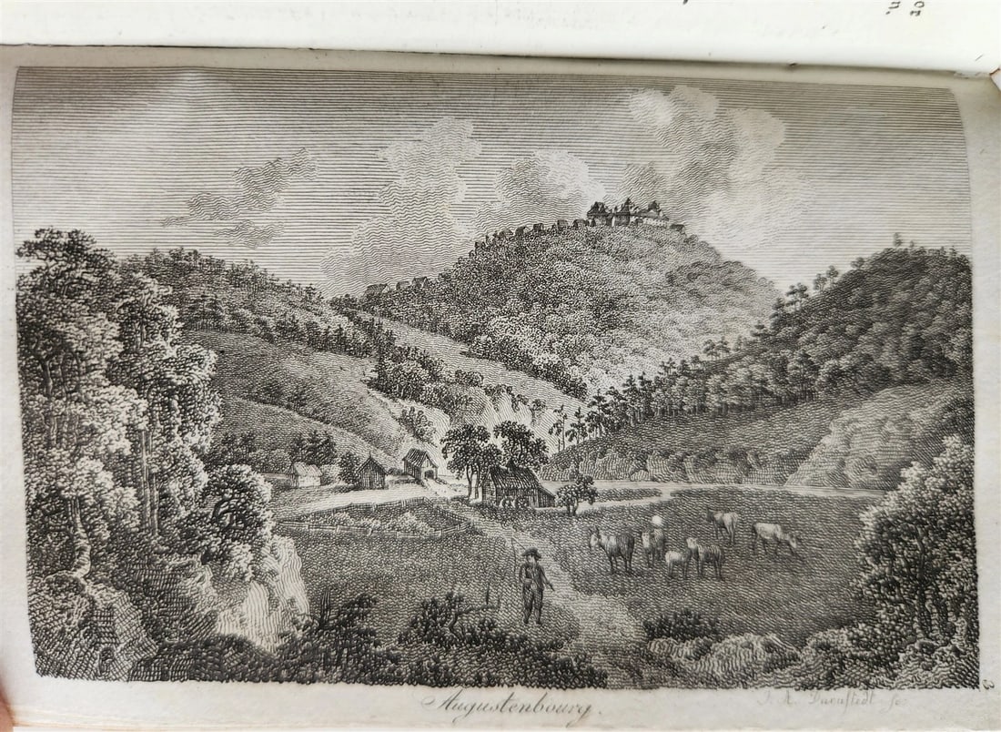 1805 ILLUSTRATED CALENDAR in GERMAN ANTIQUE - 9