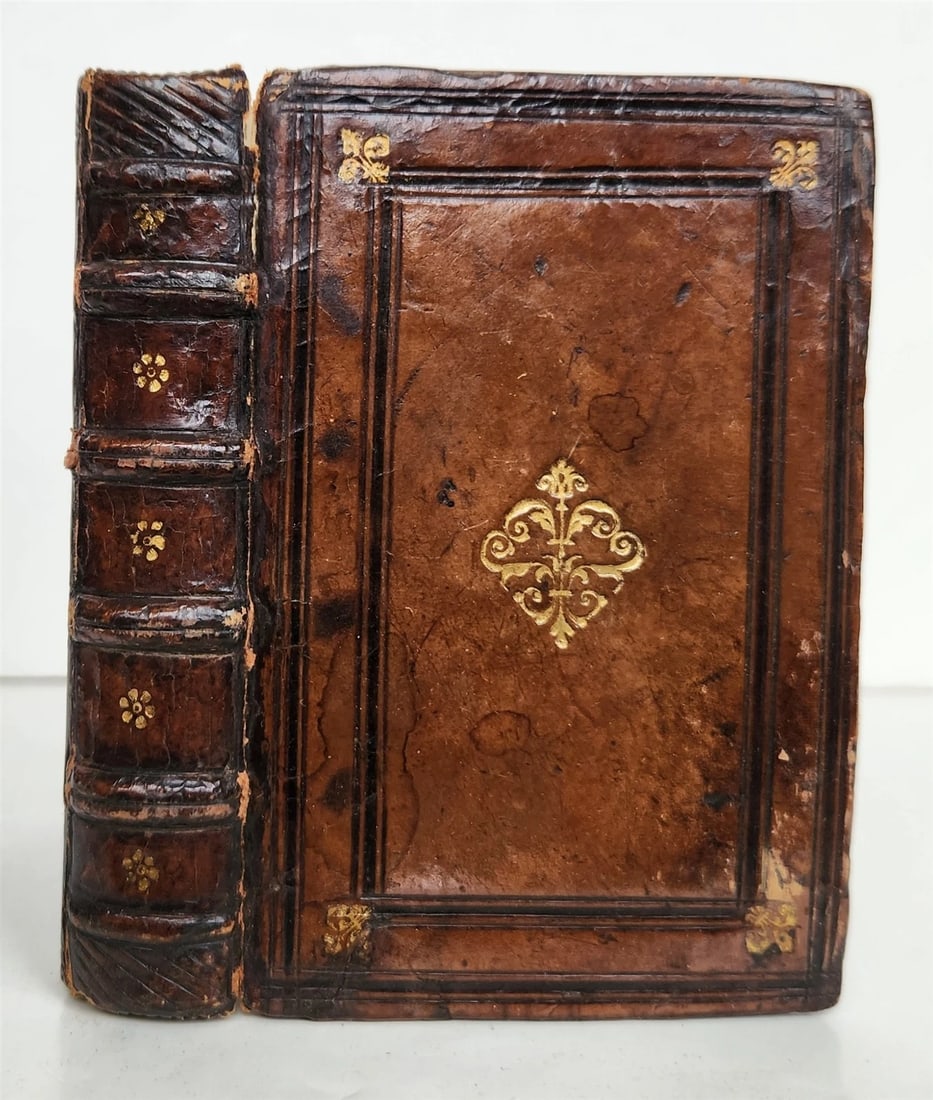 1559 POLITICAL TREATISE by Franciscus Patricius ANTIQUE original 16th c. binding - 3