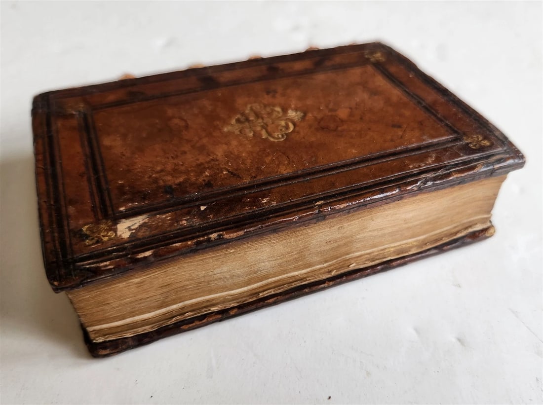 1559 POLITICAL TREATISE by Franciscus Patricius ANTIQUE original 16th c. binding - 4
