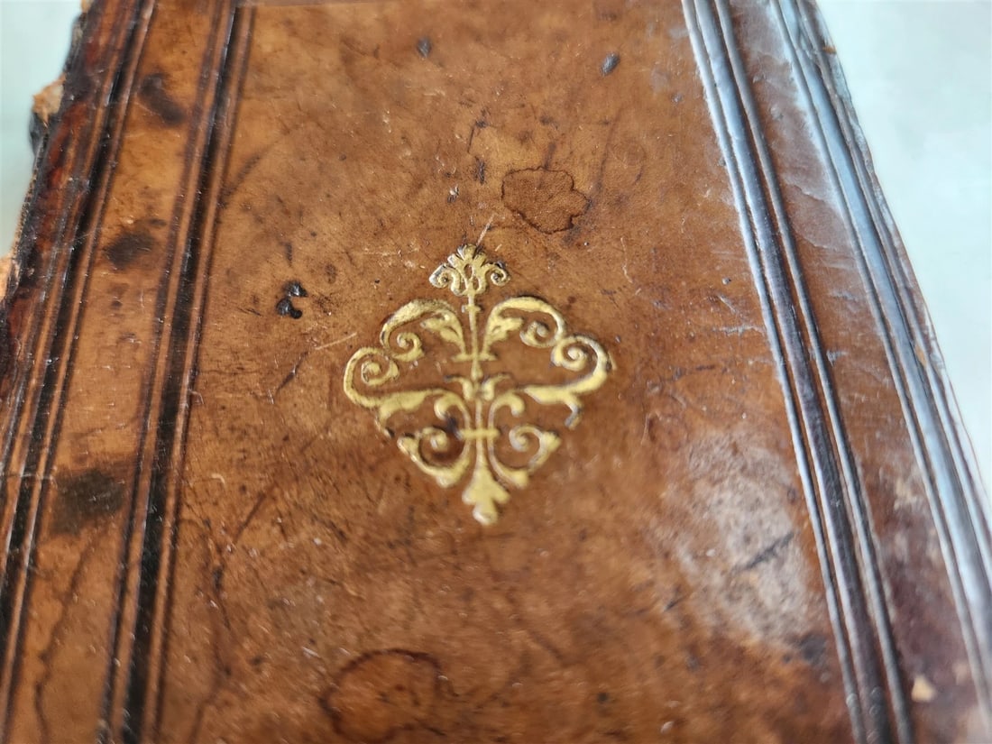 1559 POLITICAL TREATISE by Franciscus Patricius ANTIQUE original 16th c. binding - 5