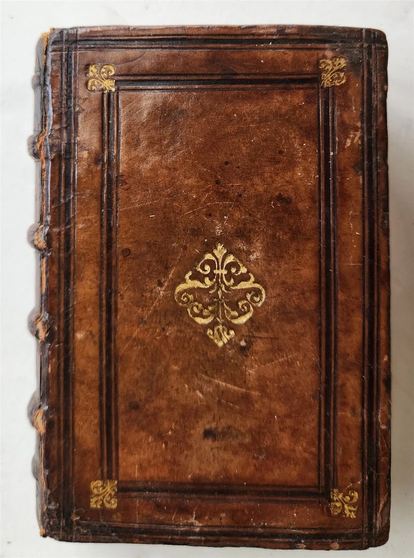 1559 POLITICAL TREATISE by Franciscus Patricius ANTIQUE original 16th c. binding - 6