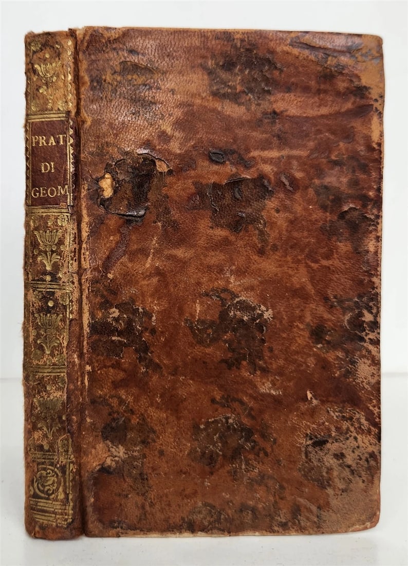 1761 GEOMETRY ILLUSTRATED Pratica di Geometria by Sebastien Leclerc ANTIQUE - 3