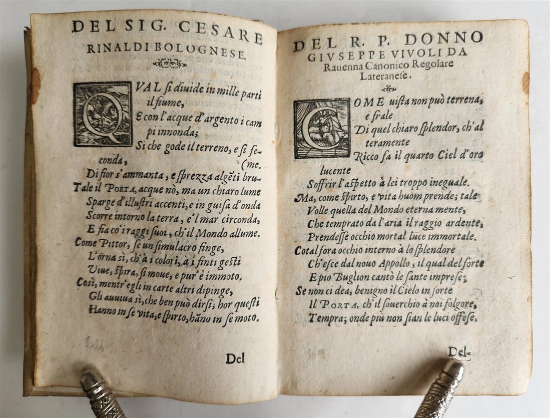 1589 Commentary on Torquato Tasso's Jerusalem Delivered ANTIQUE vellum bound - 11