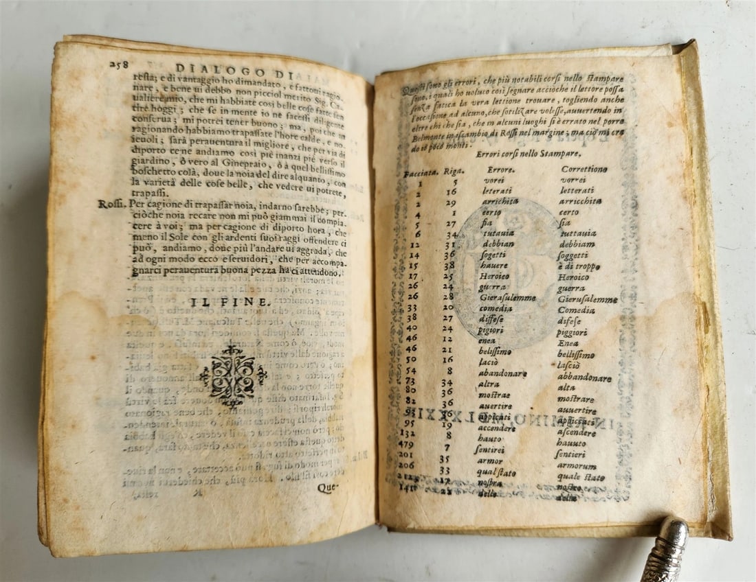 1589 Commentary on Torquato Tasso's Jerusalem Delivered ANTIQUE vellum bound - 14