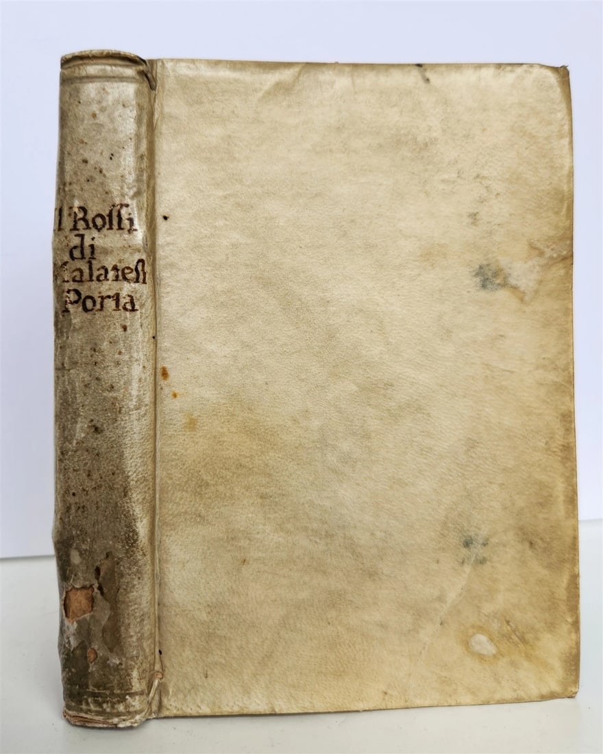 1589 Commentary on Torquato Tasso's Jerusalem Delivered ANTIQUE vellum bound - 5