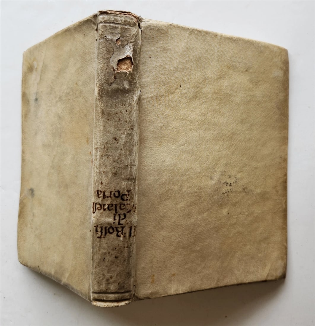 1589 Commentary on Torquato Tasso's Jerusalem Delivered ANTIQUE vellum bound - 7