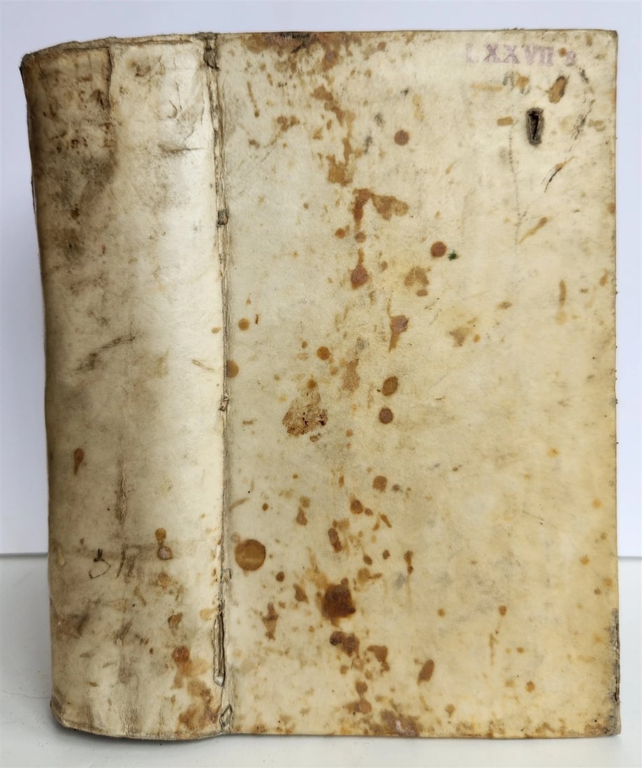 1611 PIETRO BEMBO EPISTOLARUM antique vellum bound 17th CENTURY - 2