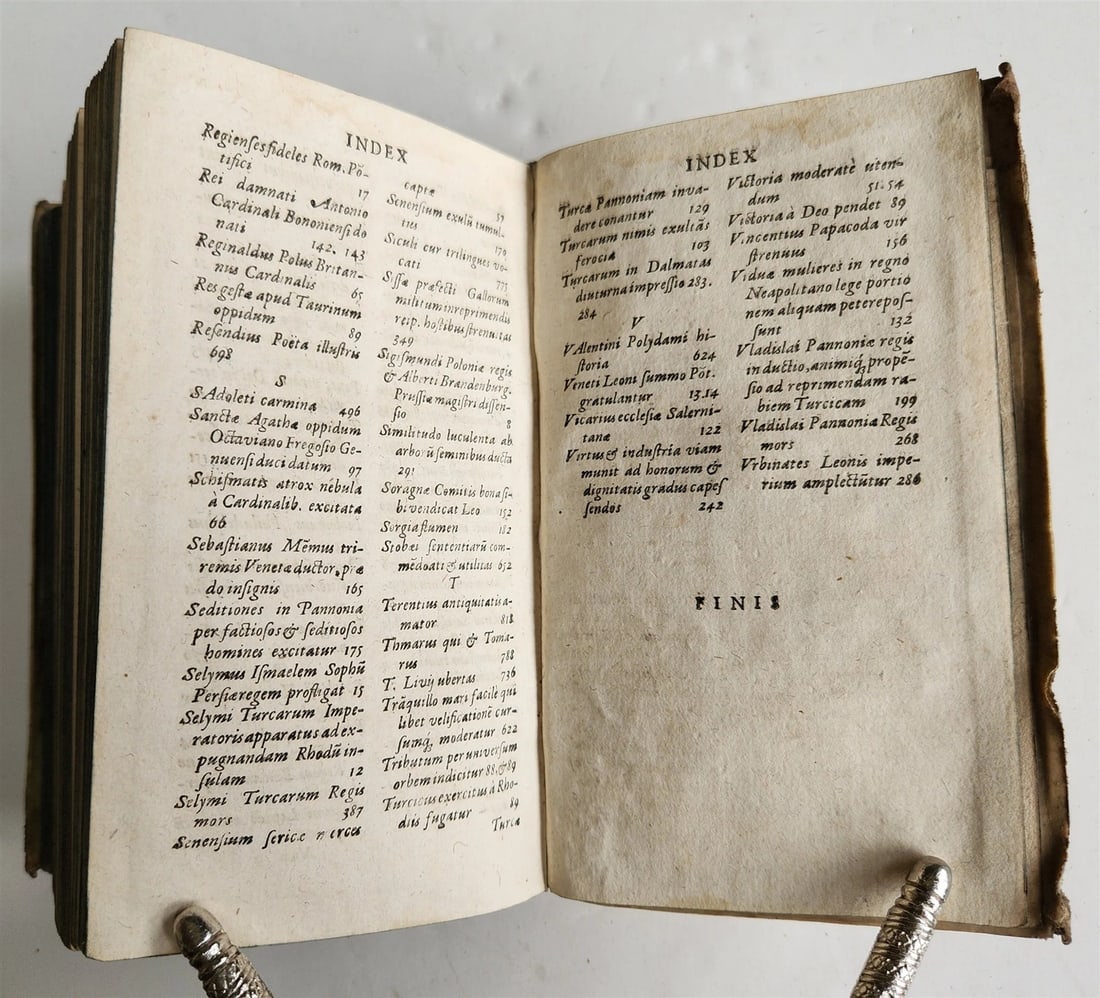 1611 PIETRO BEMBO EPISTOLARUM antique vellum bound 17th CENTURY - 8