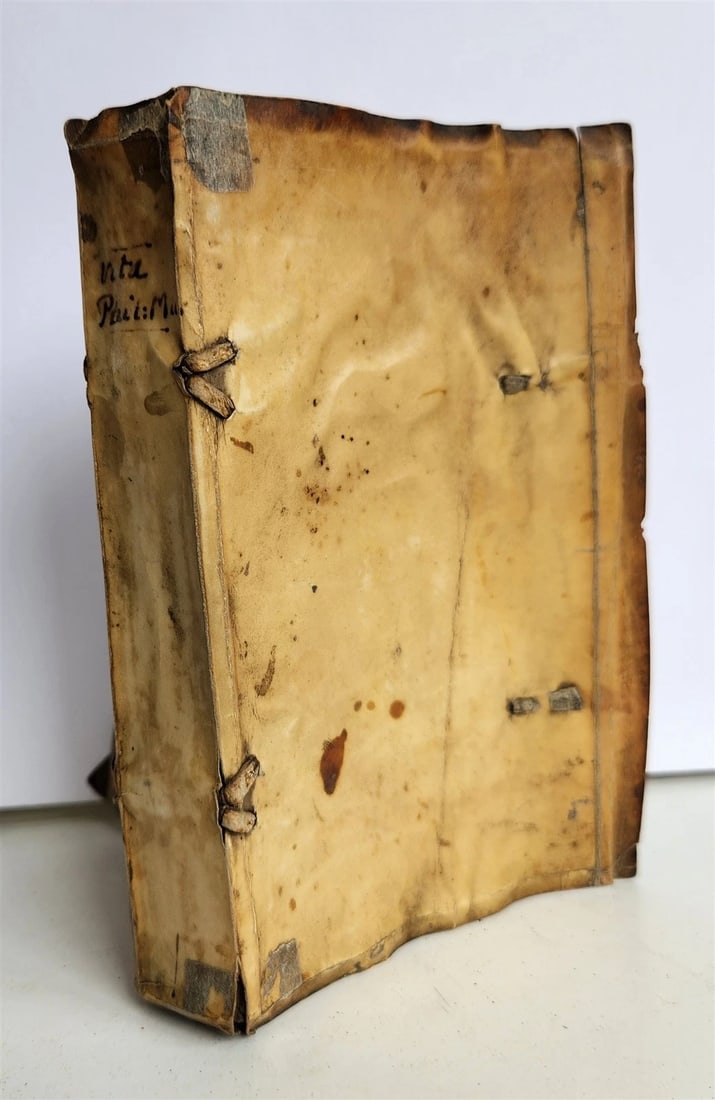 1561 LIFE & DEATH of PHILIP MELANCHTHON antique 16th CENTURY vellum bound - 3
