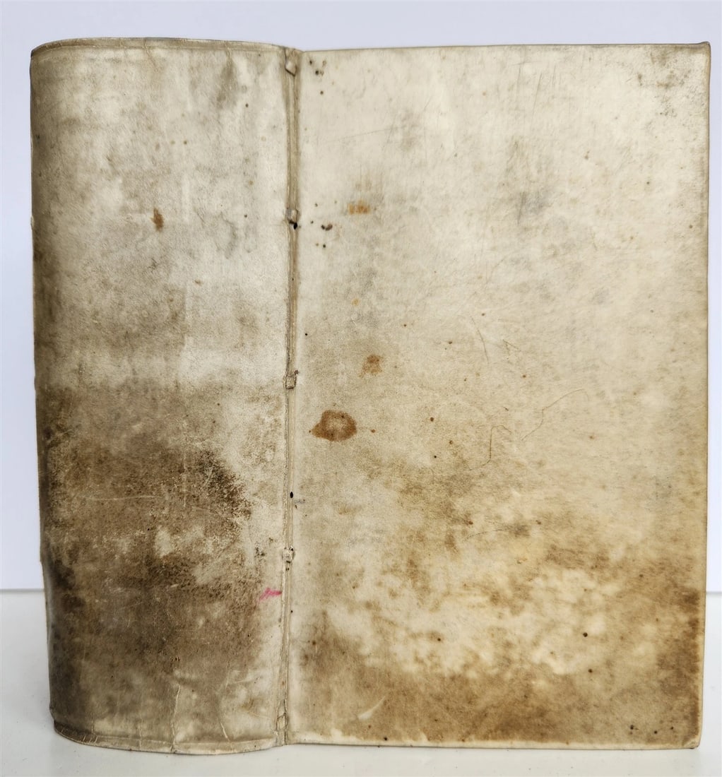1719 PSALMS of DAVID in GERMAN antique vellum binding - 3