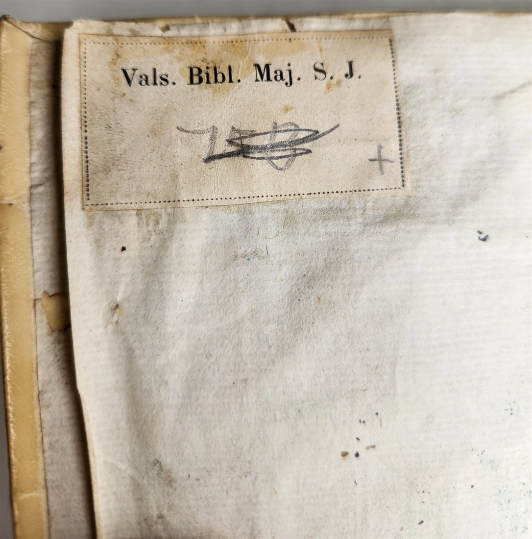 1551 COMMENTARIES to Peter Lombard's Sentences by Spinaeus antique vellum 16th C - 5