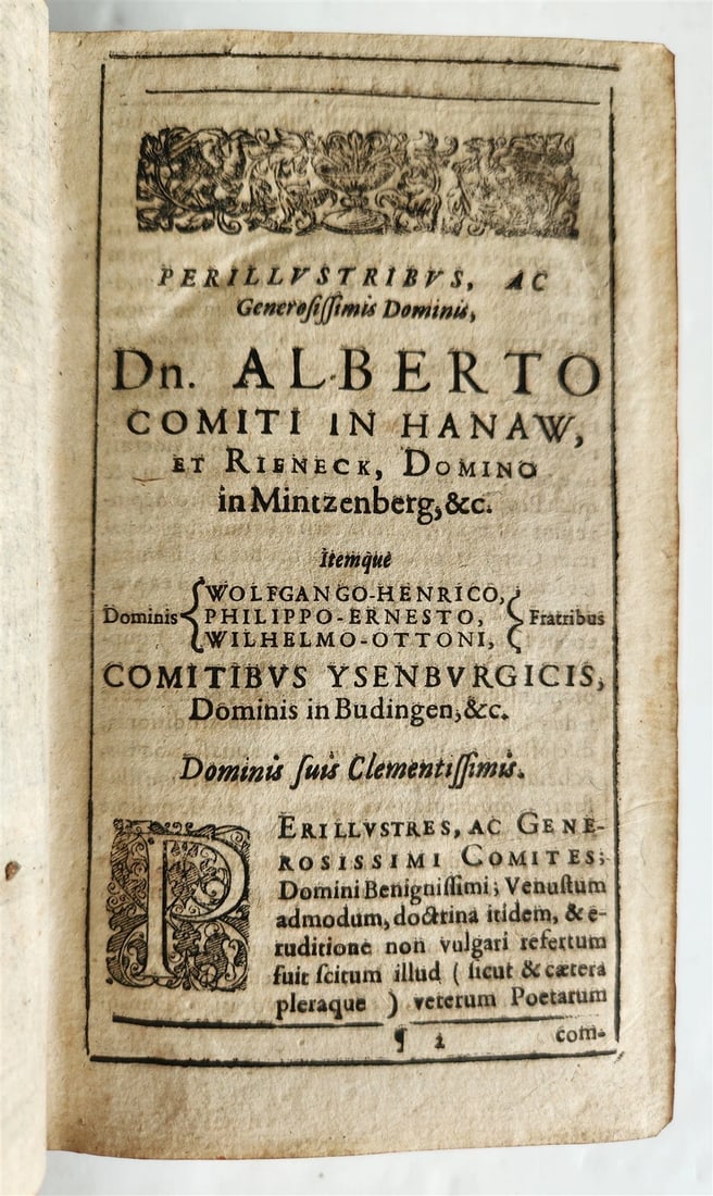 1696 PLUTARCH BIBLIOTHECA HISTORICA antique ILLUSTRATED vellum bound - 6