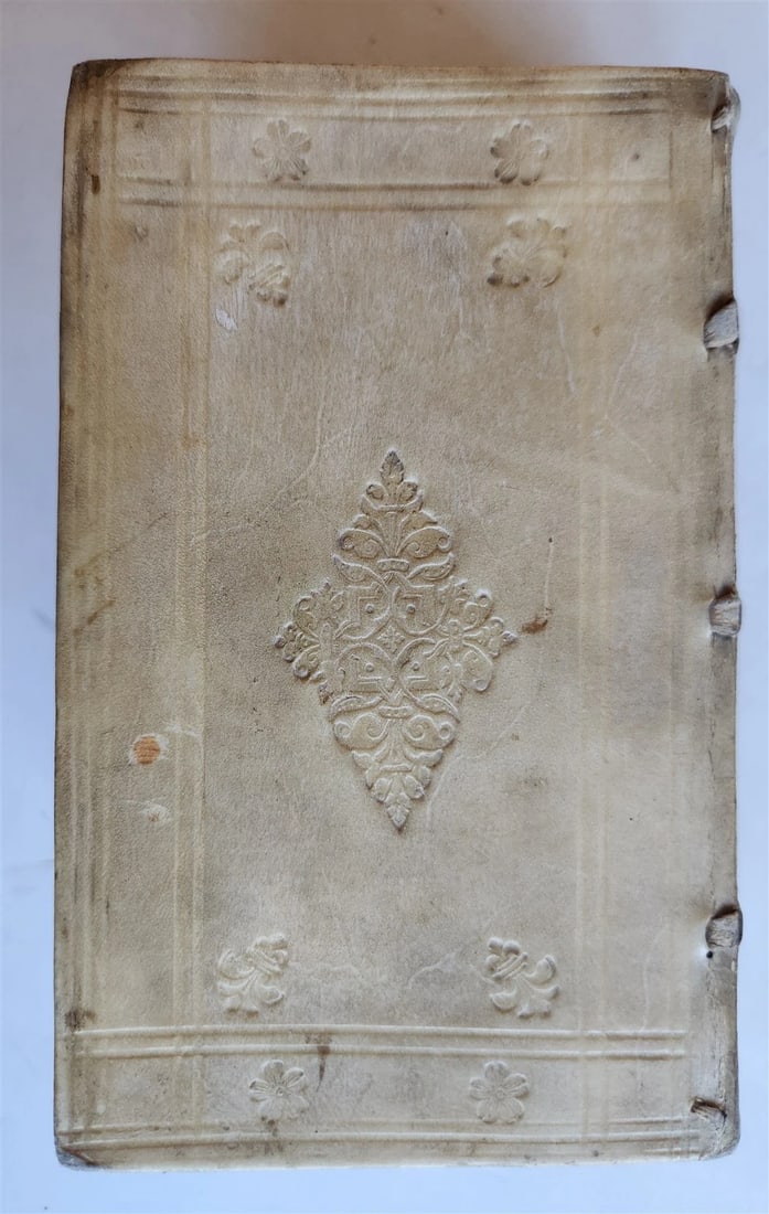 1587 Philip Melanchthon WORKS antique VELLUM BINDING 16th CENTURY - 5