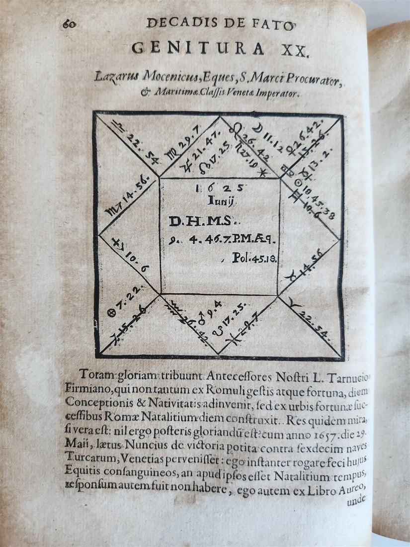 1665 ASTROLOGY HOROSCOPES antique ILLUSTRATED physiognomy chiromancy metoscopy - 14