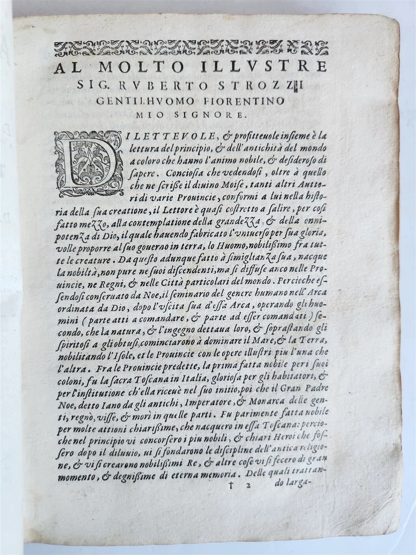 1583 ANTIQUITIES of CHALDEAN PRIES BEROSSUS antique by Francesco Sansovino - 6