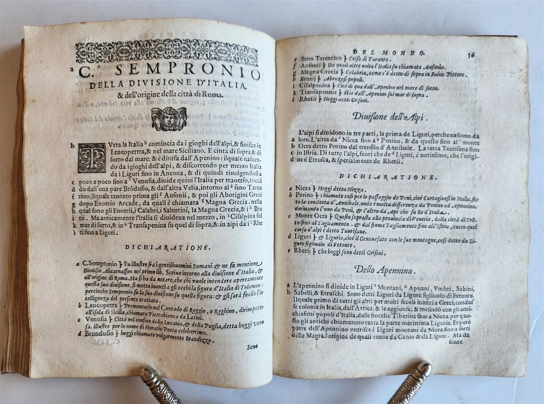 1583 ANTIQUITIES of CHALDEAN PRIES BEROSSUS antique by Francesco Sansovino - 8