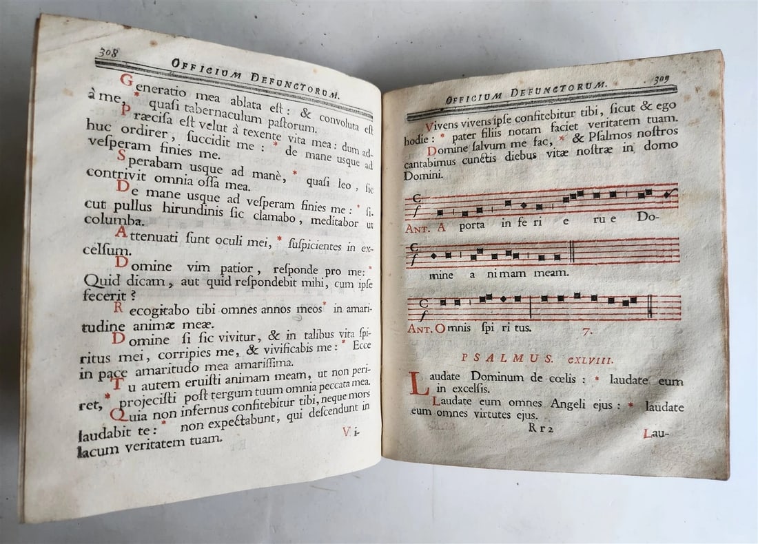 1766 RITUALE CONSTANTIENSE antique 18th CENTURY - 10