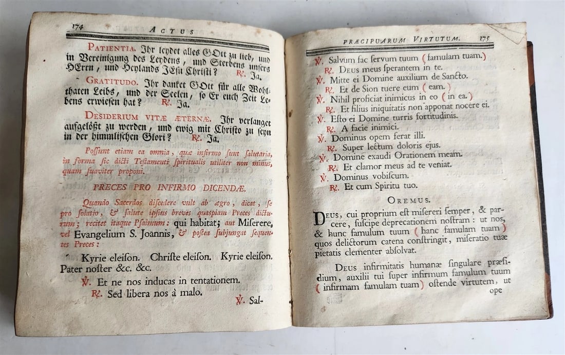 1766 RITUALE CONSTANTIENSE antique 18th CENTURY - 7