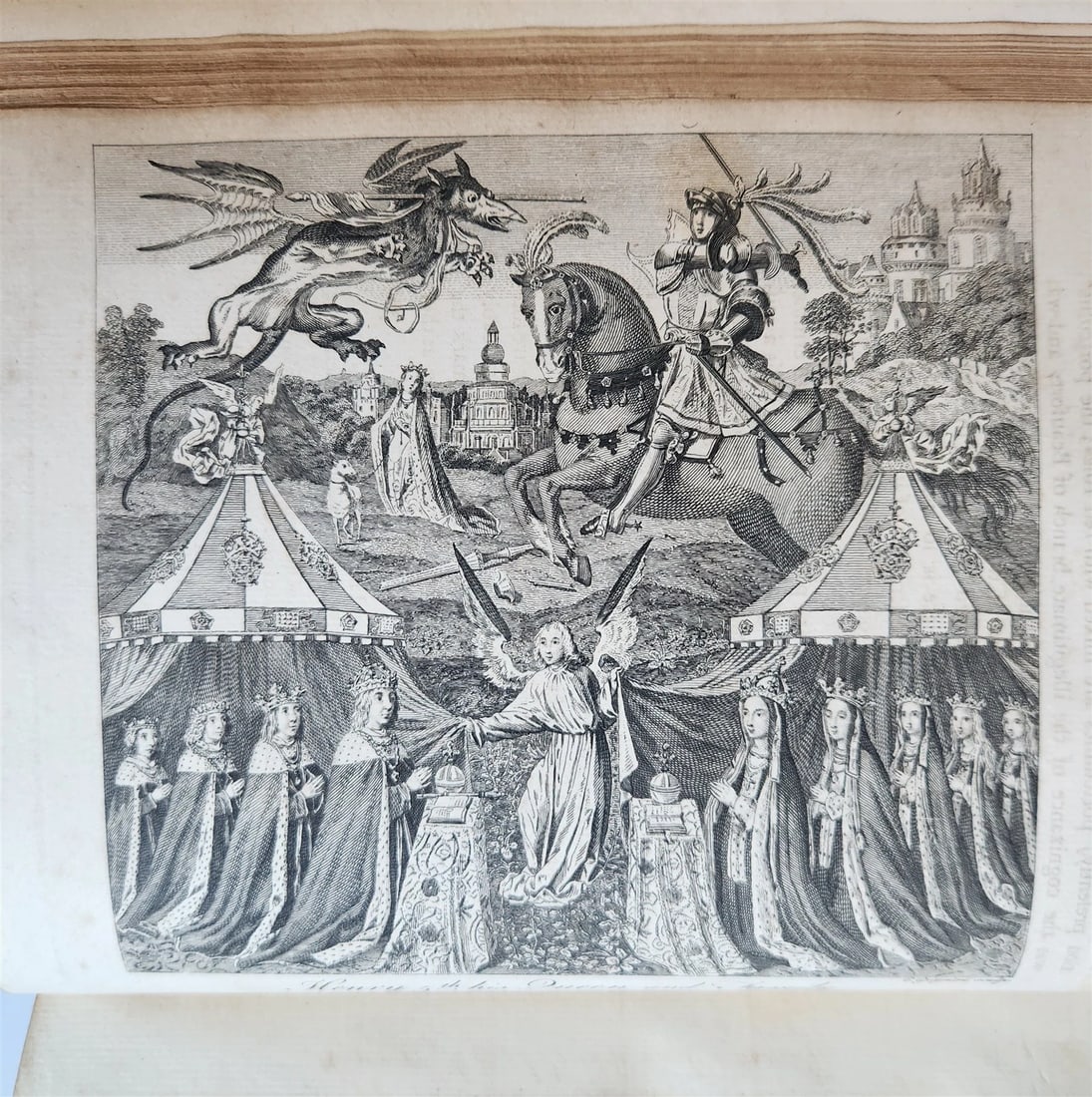 1762 ANECDOTES of PAINTING in ENGLAND antique ILLUSTRATED w/90 engravings 2 vols - 4