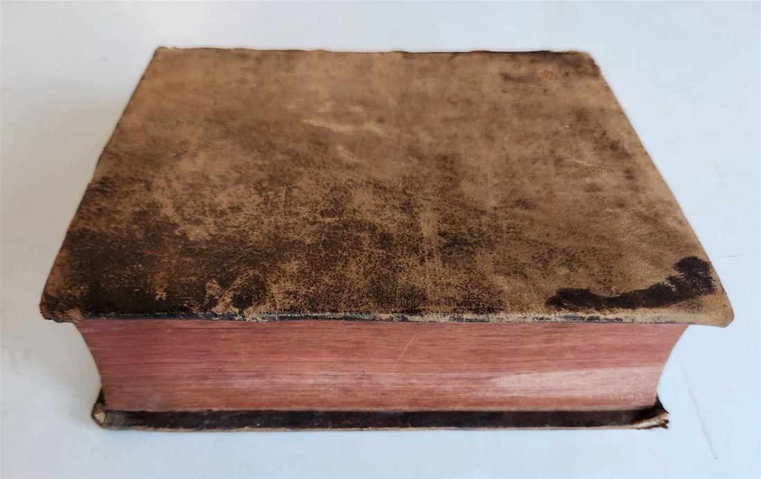 1759 ITALIAN GERMAN DICTIONARY antique Dizionario italiano-tedesco 18th CENTURY - 6