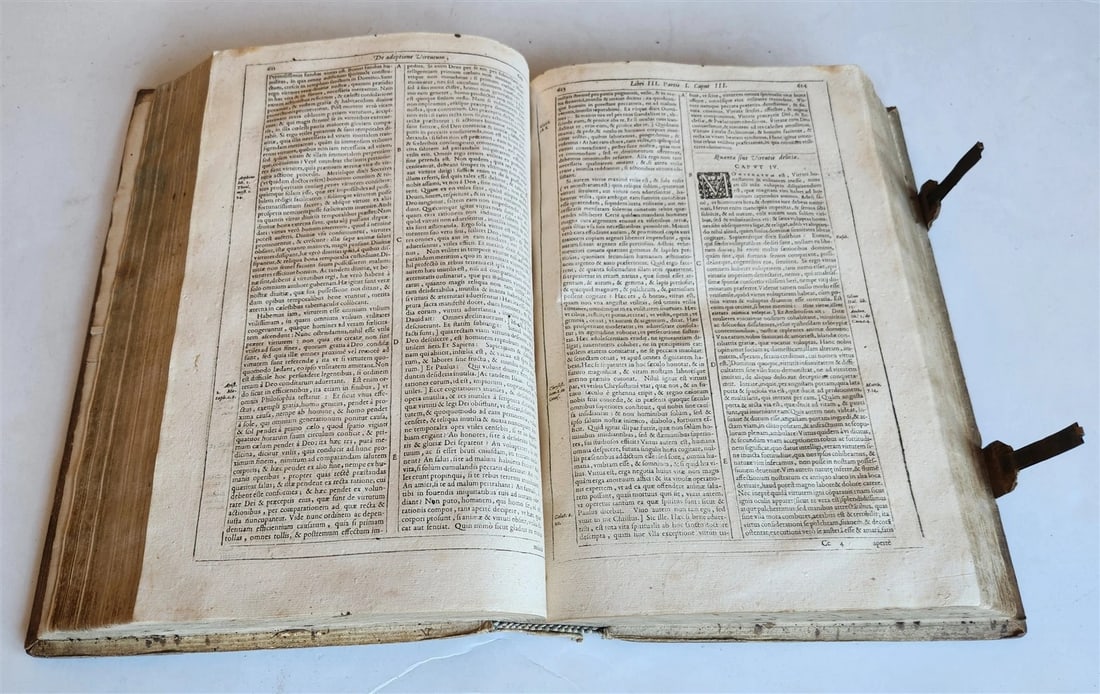 1613 On EXTERMINATION of EVIL & PROMOTION of GOOD antique JESUIT PIGSKIN FOLIO - 8