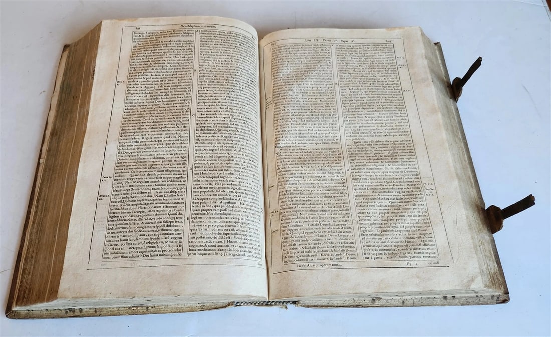 1613 On EXTERMINATION of EVIL & PROMOTION of GOOD antique JESUIT PIGSKIN FOLIO - 9