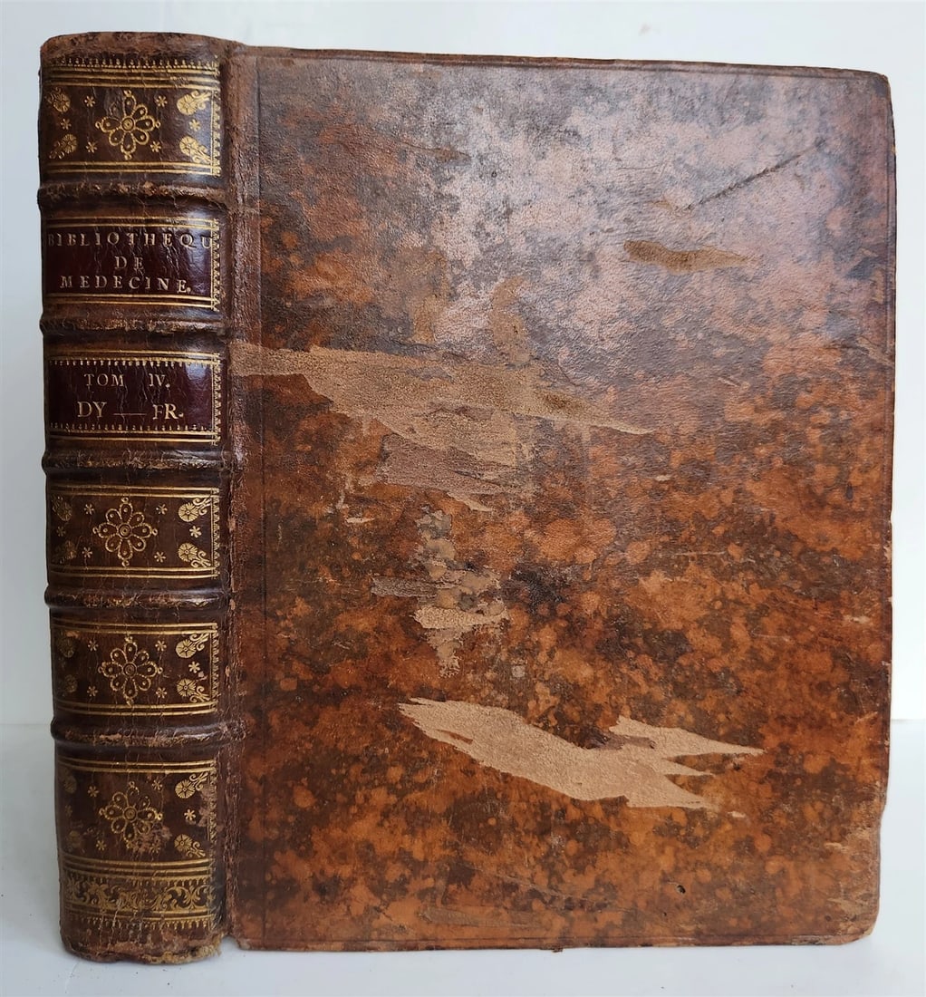 1753 MEDICAL TREATISE ILLUSTRATED ANATOMY by Francois PLANQUE antique V. 4 - 3