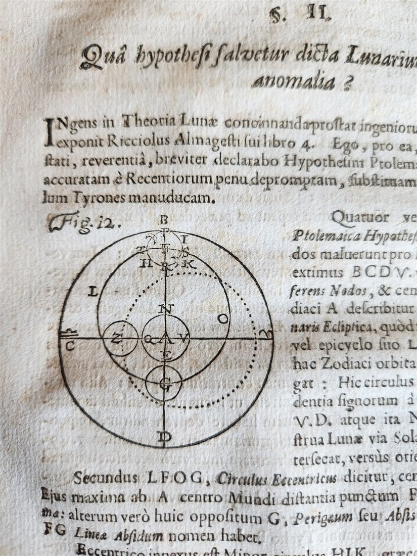 1682 ASTRONOMY ECLIPSES antique Tenebrae Summatim Illustratae Doctrina Eclipsium - 15