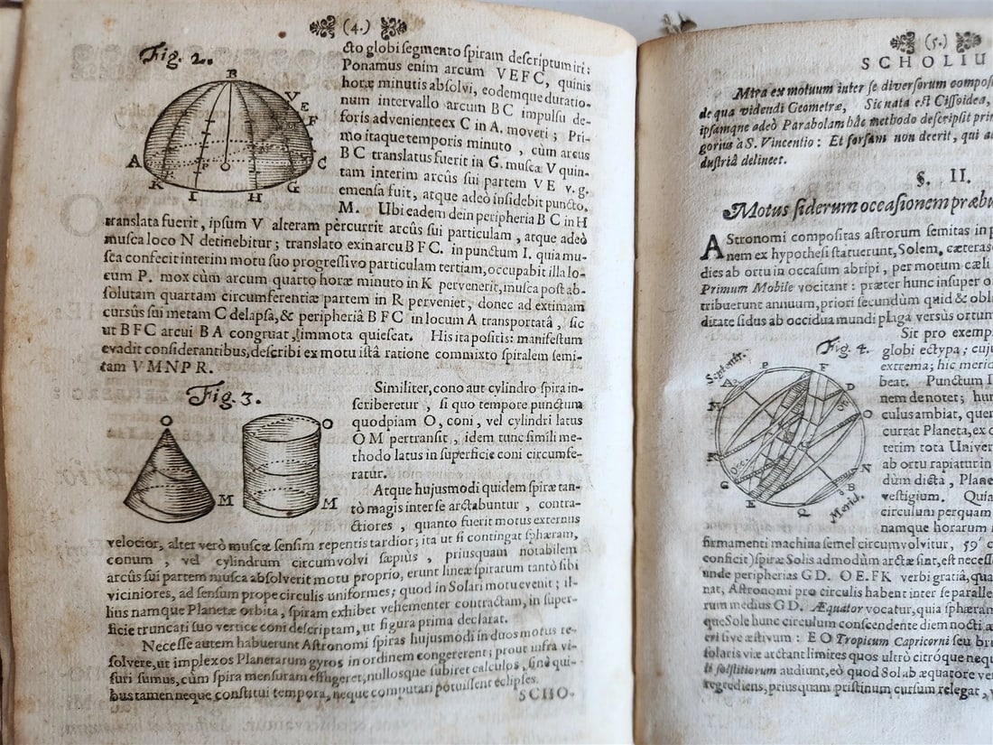 1682 ASTRONOMY ECLIPSES antique Tenebrae Summatim Illustratae Doctrina Eclipsium - 20