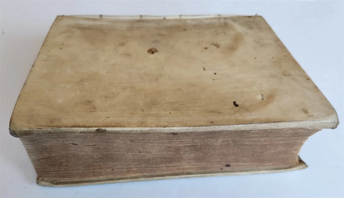 1693 DICTIONARY HISTORICAL GEOGRAPHICAL & POETICAL antique VELLUM BOUND 17th C. - 3