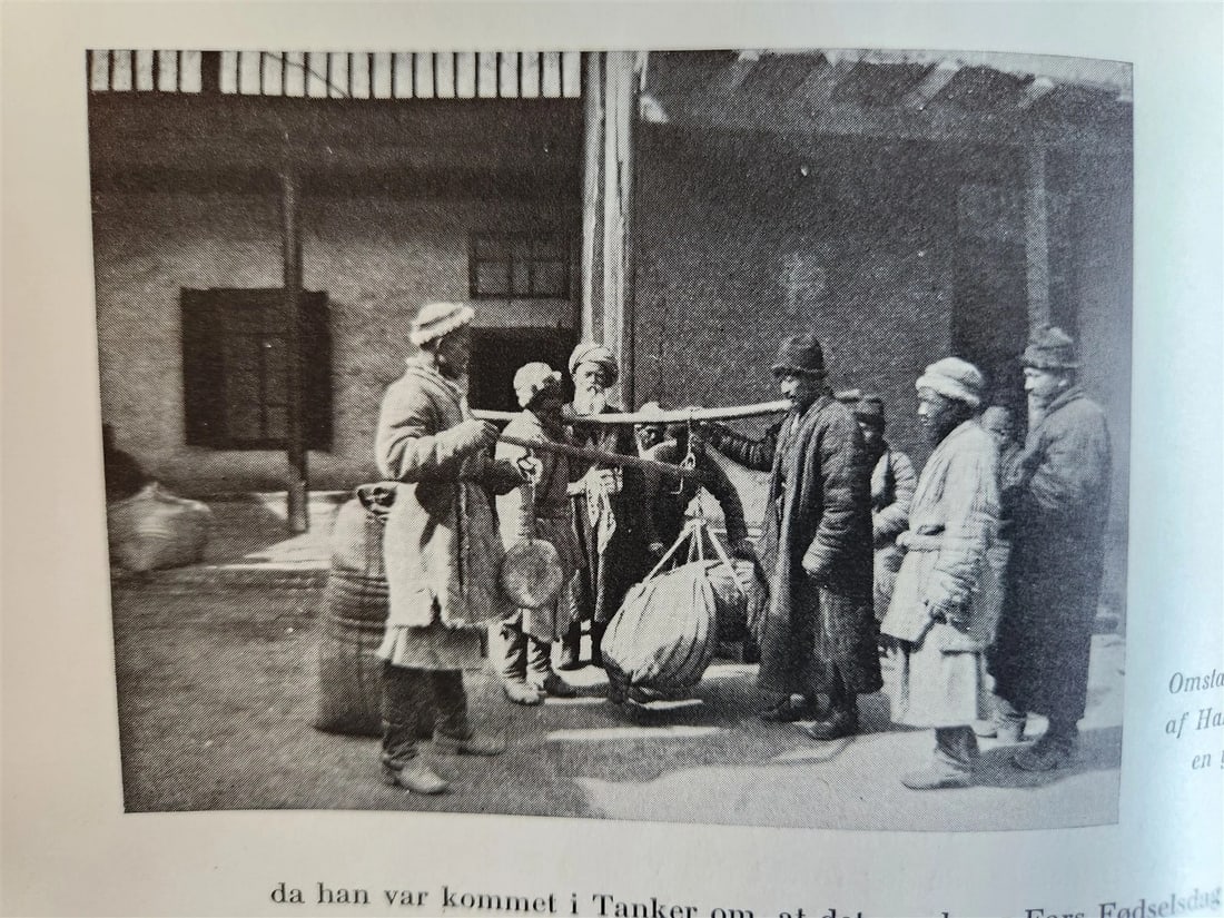 1941 FROM SAMARKAND to PEKING by Mannerheim antique in DANISH ILLUSTRATED - 10