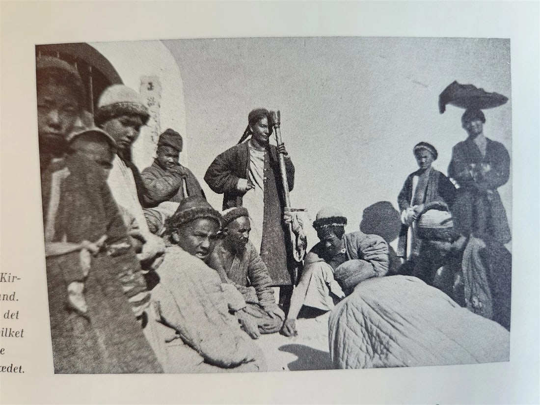 1941 FROM SAMARKAND to PEKING by Mannerheim antique in DANISH ILLUSTRATED - 16
