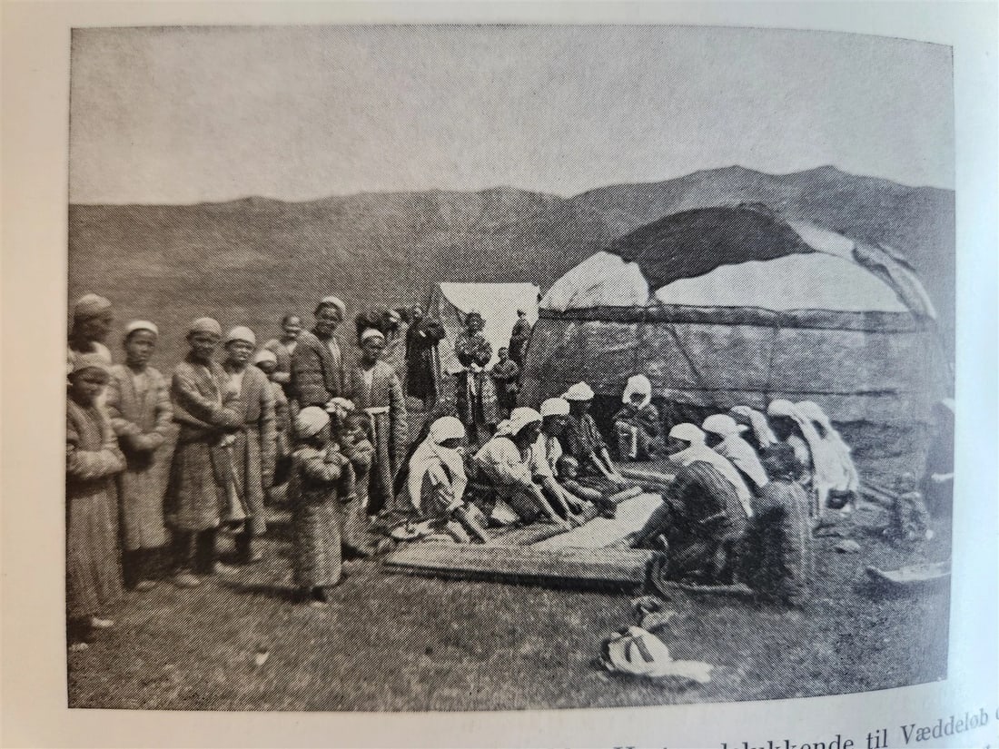 1941 FROM SAMARKAND to PEKING by Mannerheim antique in DANISH ILLUSTRATED - 19