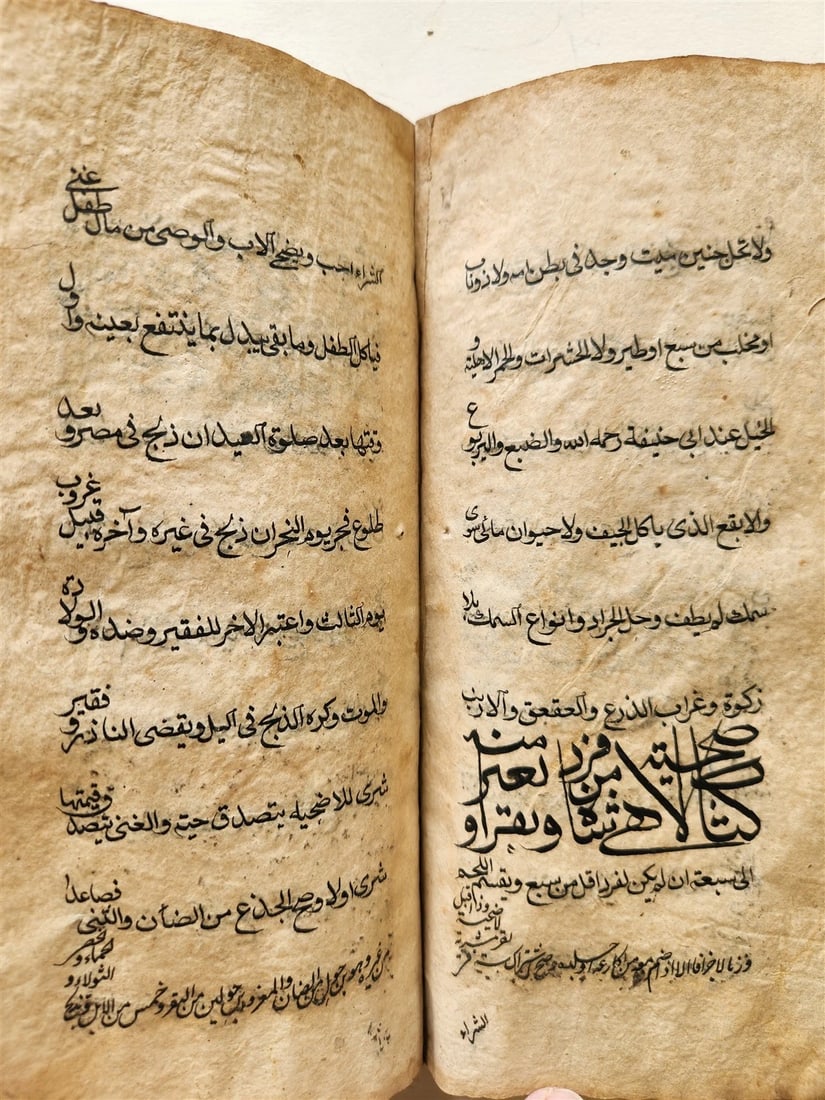 16th-17th century ISLAMIC LAW MANUSCRIPT in ARABIC antique SHARIA FIQH - 19